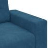 vidaXL Sessel Blau 100x78x80 cm Samt