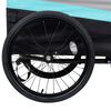 vidaXL 2-in-1 XXL Fahrradanh&auml;nger und Trolley Blau Grau und Schwarz