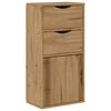 vidaXL Beistellschrank mit Schubladen ODDA 40x24x79 cm Massivholz Kiefer