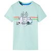 vidaXL Kinder-T-Shirt Helles Minzgr&uuml;n 140