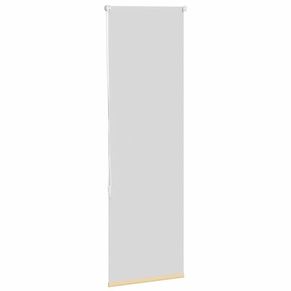 vidaXL Verdunkelungsrollo Beige 55x150cm Stoffbreite 50,7 cm Polyester
