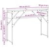 vidaXL Konsolentisch Artisan-Eiche 105x30x75cm Holzwerkstoff