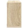vidaXL W&uuml;rfelregale 2 Stk. Sonoma-Eiche 26x15x26 cm