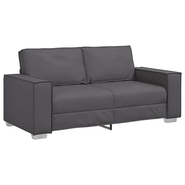 vidaXL Sofa Grau 180 x 78 x 84 cm Stoff