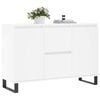 vidaXL Sideboard Wei&szlig; 101,5x35x70 cm Holzwerkstoff