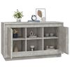 vidaXL Sideboard Betongrau 102x35x60 cm Holzwerkstoff