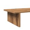 vidaXL Monitorst&auml;nder Artisan-Eiche 100x27x15 cm Holzwerkstoff