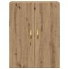vidaXL Wandschrank Artisan-Eiche 69,5 x 34 x 90 cm Holzwerkstoff