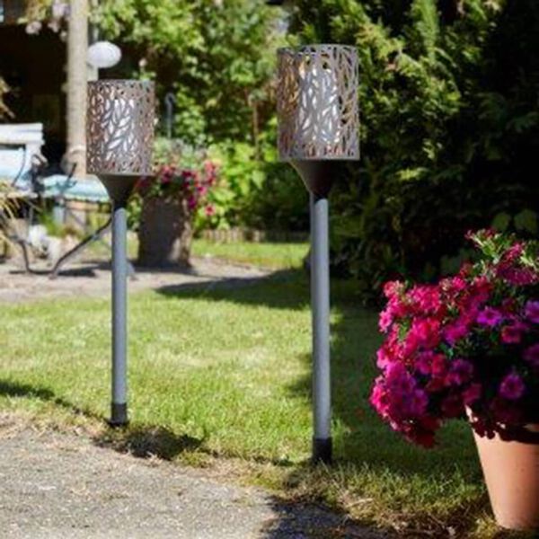 Luxform LED Gartenleuchte Cylinder