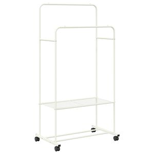 vidaXL Kleiderst&auml;nder Wei&szlig; 80 x 53 x 156 cm