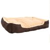 vidaXL Warmes Hundebett mit Polsterkissen M