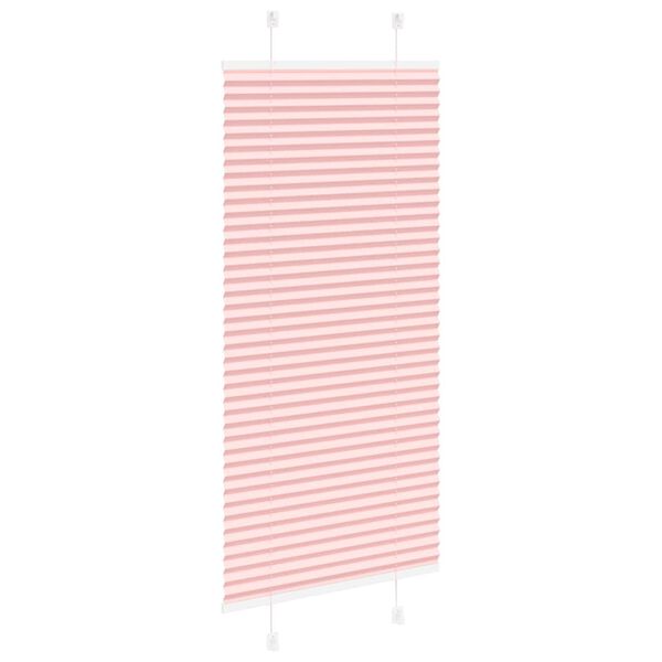 vidaXL Plissee Rosa 60x150 cm Stoffbreite 59,4 cm Polyester