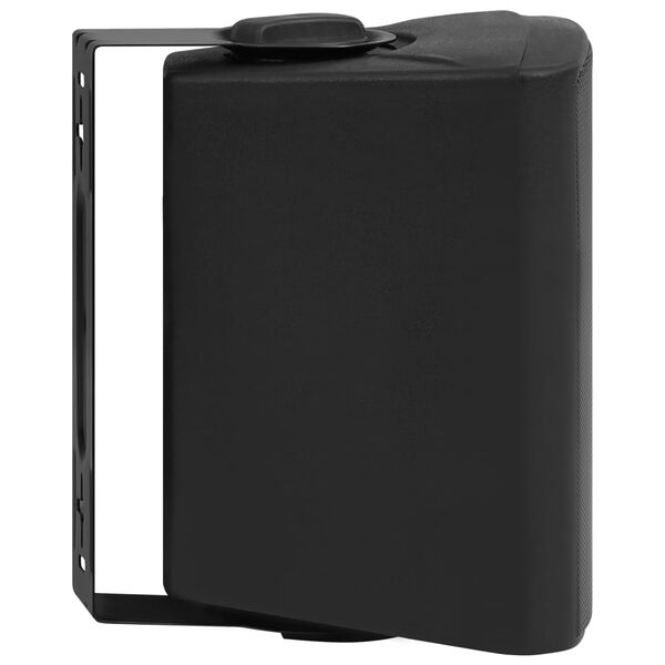 vidaXL Wandlautsprecher Stereo 2 Stk. Schwarz Indoor Outdoor 80 W