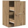 vidaXL Apothekerschrank Artisan-Eiche 40x41x77,5 cm Holzwerkstoff