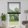 vidaXL Venetianer Jalousie Verstellbar Schwarz 213 x 110 cm PVC