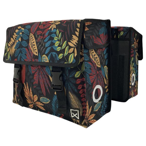 Willex Doppel-Fahrradtasche City Jungle 34 L Orange