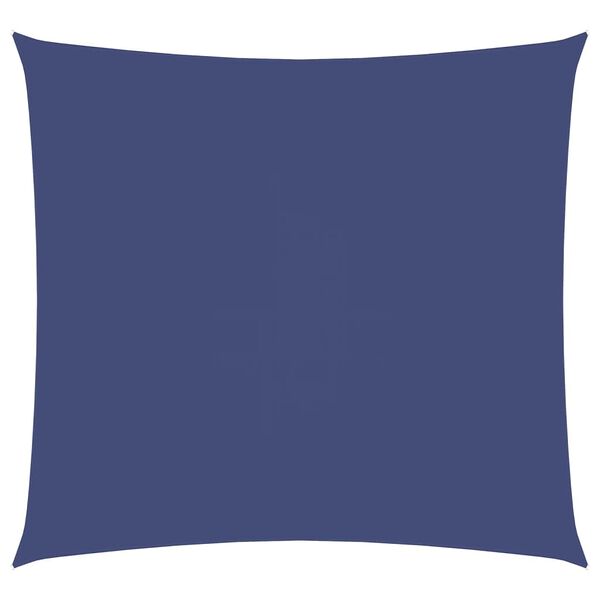 vidaXL Sonnensegel Oxford-Gewebe Quadratisch 7x7 m Blau