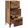 vidaXL Sideboard Altholz 34,5 x 34 x 90 cm Holzwerkstoff
