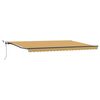 vidaXL Ausziehbare Markise Mehrfarbig 500 x 300 cm Polyester