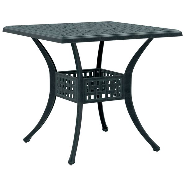 vidaXL 3-tlg. Bistro-Set Gr&uuml;n Aluminiumguss