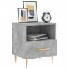 vidaXL Nachttische 2 Stk. Betongrau 40x35x47,5 cm Holzwerkstoff