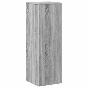 vidaXL Pflanzenst&auml;nder Grau Sonoma 33x33x100 cm Holzwerkstoff