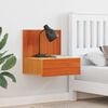 vidaXL Nachttisch Wachsbraun 42 x 32,5 x 40 cm Massivholz Kiefer