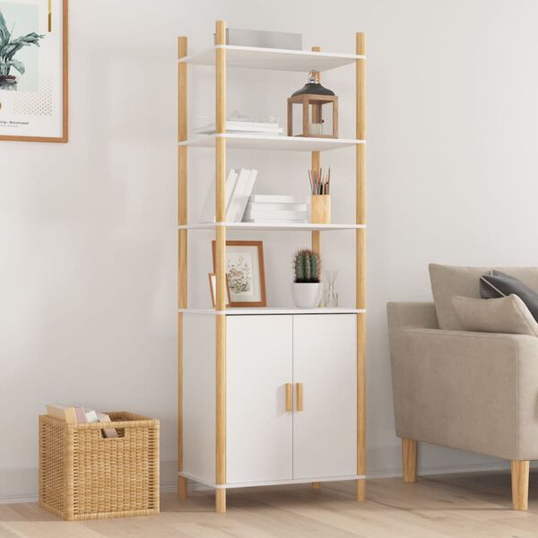 vidaXL Highboard Wei&szlig; 60x40x173 cm Holzwerkstoff