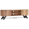 vidaXL TV-Schrank 140x30x45 cm Massivholz Akazie