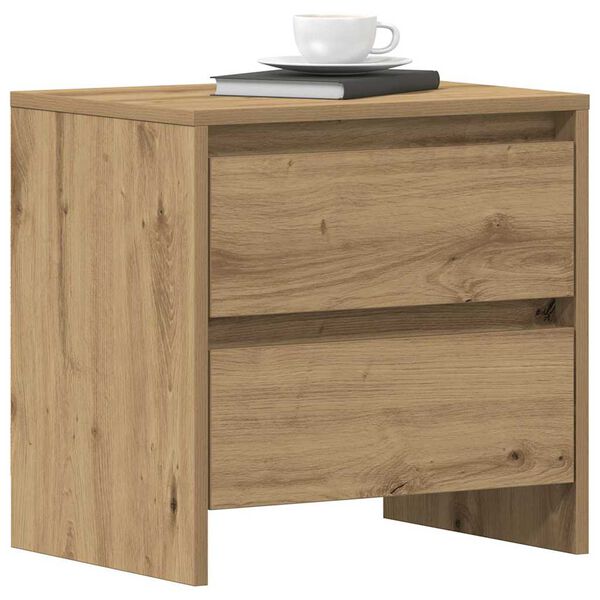 vidaXL Nachttisch Artisan-Eiche 45 x 34 x 44,5 cm Holzwerkstoff