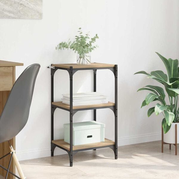 vidaXL B&uuml;cherregal Artisan-Eiche 40 x 33 x 70,5 cm Holzwerkstoff