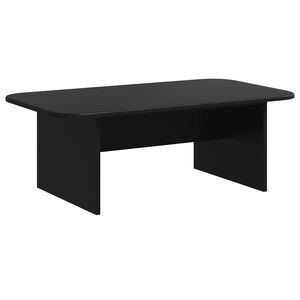 vidaXL Couchtisch Schwarz 93 x 53 x 33 cm Holzwerkstoff