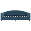vidaXL Tagesbett Blau 80x200 cm Samt