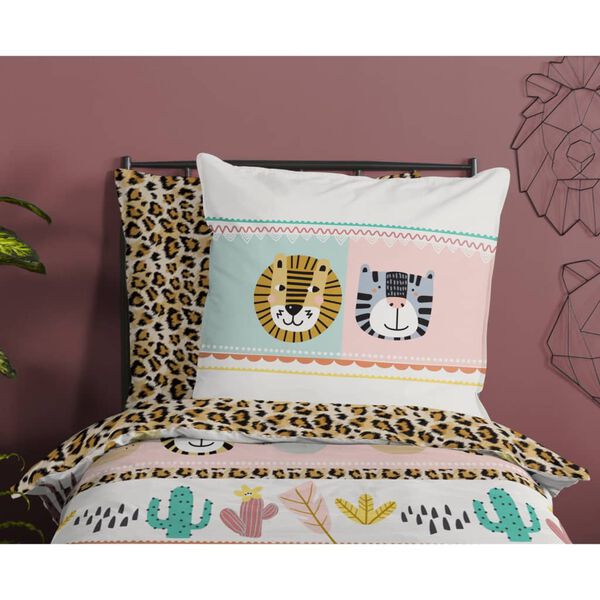 Good Morning Kinder-Bettw&auml;sche-Set FRIENDS 135x200 cm Mehrfarbig