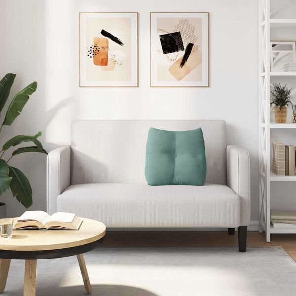 vidaXL Rückenkissen Meergrün 45 x 24 x 50 cm Samt