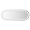 vidaXL LED-Badspiegel 50x20 cm Oval