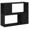 vidaXL TV-Schrankset 80 x 24 x 63 cm Schwarz Eichen-Optik
