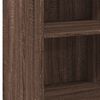 vidaXL Sideboard Braun Eichen-Optik 50x41x93 cm Holzwerkstoff