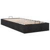 vidaXL Ottoman-Bett ohne Matratze Schwarz 100x200 cm Stoff
