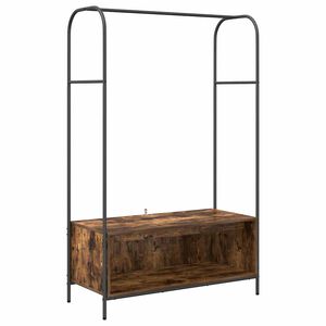 vidaXL Kleiderst&auml;nder Braun Eichen-Optik 100 x 44 x 160 cm