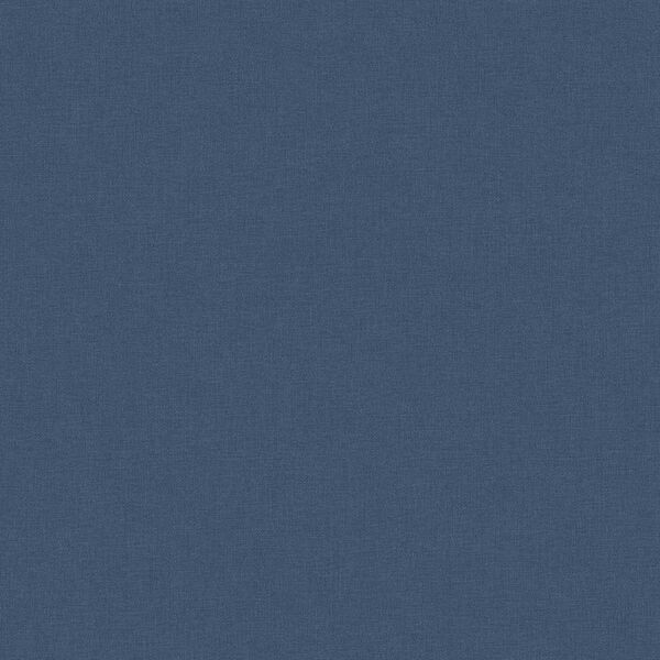 DUTCH WALLCOVERINGS Tapete Einfarbig Dunkelblau