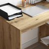 vidaXL Schreibtisch Artisan-Eiche 108 x 55 x 103.5 cm Holzwerkstoff