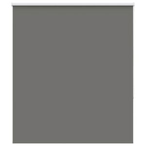 vidaXL Verdunkelungsrollo Grau 130x130cm Stoffbreite 126,6cm Polyester