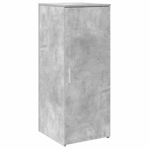 vidaXL Lagerschrank Betongrau 40x45x103,5 cm Holzwerkstoff