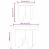 vidaXL Couchtisch 2 pcs Natur Massivholz Kiefer