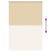 vidaXL Verdunkelungsrollo Beige 100x150cm Stoffbreite 95,7cm Polyester