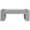 vidaXL Couchtisch Graues Sonoma 110 x 50 x 41 cm Holzwerkstoff