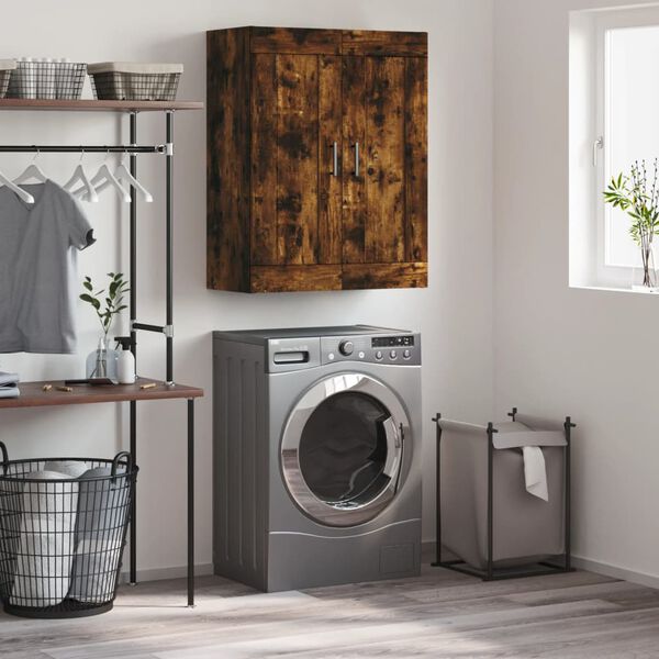 vidaXL Wandschrank R&auml;uchereiche 69,5x34x90 cm Holzwerkstoff