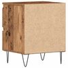 vidaXL Nachttisch 2 pcs Altholz 40 x 35 x 50 cm Holzwerkstoff