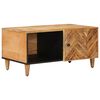 vidaXL Couchtisch Braun 80 x 50 x 40 cm Massivholz Mango